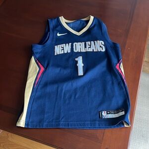 Zion Williamson NBA Jersey, New Orleans Pelicans.